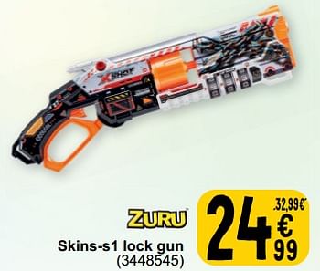 Promotions Skins-s1 lock gun - Zuru - Valide de 19/03/2024 à 30/03/2024 chez Cora