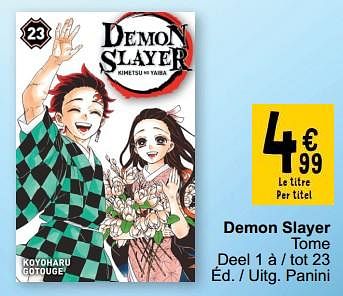 Promotions Demon slayer - Produit maison - Cora - Valide de 19/03/2024 à 30/03/2024 chez Cora