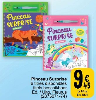 Promoties Pinceau surprise - Huismerk - Cora - Geldig van 19/03/2024 tot 30/03/2024 bij Cora