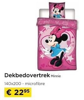 Promotions Dekbedovertrekk minnie - Produit maison - Molecule - Valide de 01/03/2024 à 31/03/2024 chez Molecule