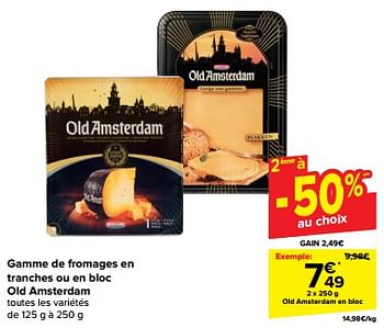 Promoties Old amsterdam en bloc - Old Amsterdam - Geldig van 20/03/2024 tot 02/04/2024 bij Carrefour