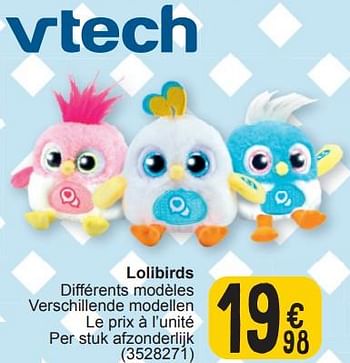 Promotions Lolibirds - Vtech - Valide de 19/03/2024 à 30/03/2024 chez Cora