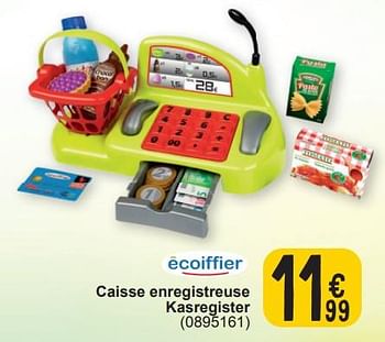 Promoties Caisse enregistreuse kasregister - Ecoiffier - Geldig van 19/03/2024 tot 30/03/2024 bij Cora