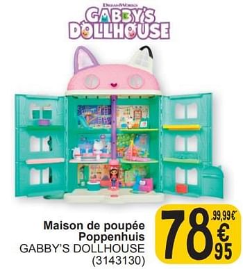 Promoties Maison de poupée poppenhuis gabby’s dollhouse - Gabby's Dollhouse - Geldig van 19/03/2024 tot 30/03/2024 bij Cora