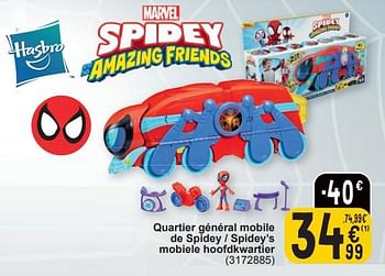 Promoties Quartier général mobile de spidey - spidey’s mobiele hoofdkwartier - Marvel - Geldig van 19/03/2024 tot 30/03/2024 bij Cora