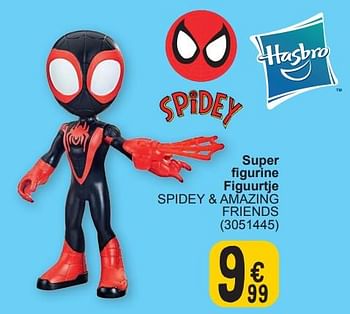 Promotions Super figurine figuurtje spidey + amazing friends - Hasbro - Valide de 19/03/2024 à 30/03/2024 chez Cora