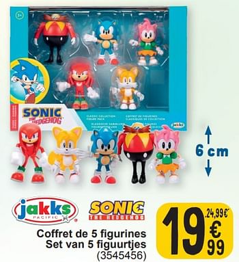 Promoties Coffret de 5 figurines set van 5 figuurtjes - Jakks Pacific - Geldig van 19/03/2024 tot 30/03/2024 bij Cora