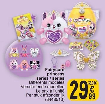 Promoties Fairycorn princess séries - series - Zuru - Geldig van 19/03/2024 tot 30/03/2024 bij Cora