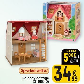 Promoties Le cosy cottage - Sylvanian Families - Geldig van 19/03/2024 tot 30/03/2024 bij Cora