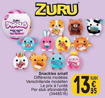 Promoties Snackles small - Zuru - Geldig van 19/03/2024 tot 30/03/2024 bij Cora