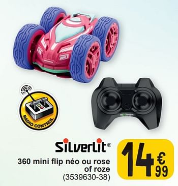 Promoties 360 mini flip néo ou rose of roze - Silverlit - Geldig van 19/03/2024 tot 30/03/2024 bij Cora