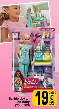 Barbie dokter en baby-Mattel