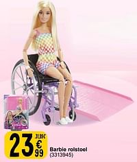 Barbie rolstoel-Mattel