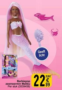 Barbiepop zeemeermin malibu-Mattel