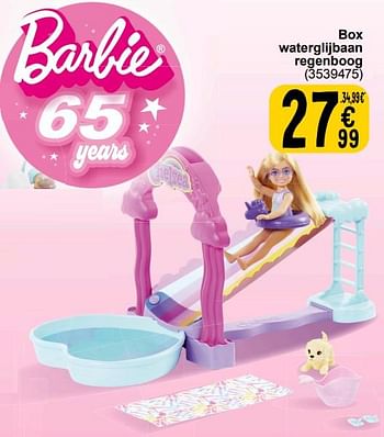 Promoties Box waterglijbaan regenboog - Mattel - Geldig van 19/03/2024 tot 08/04/2024 bij Cora