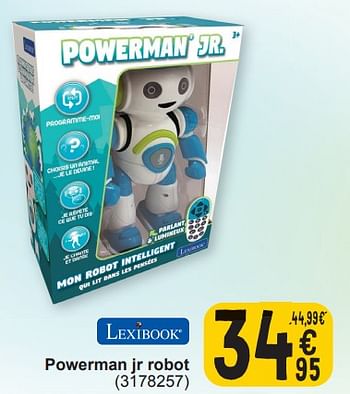 Promoties Powerman jr robot - Lexibook - Geldig van 19/03/2024 tot 30/03/2024 bij Cora