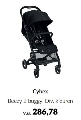 Promoties Cybex beezy 2 buggy - Cybex - Geldig van 11/03/2024 tot 08/04/2024 bij BabyPark