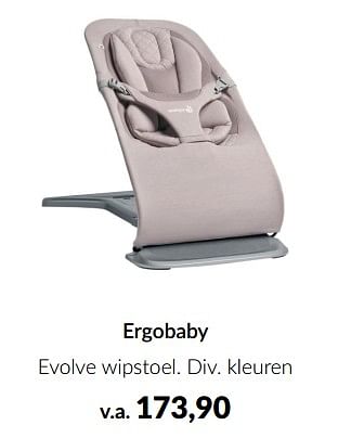 Promoties Ergobaby evolve wipstoel - ERGObaby - Geldig van 11/03/2024 tot 08/04/2024 bij BabyPark