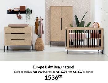 Promotions Europe baby beau naturel - Europe baby - Valide de 11/03/2024 à 08/04/2024 chez BabyPark