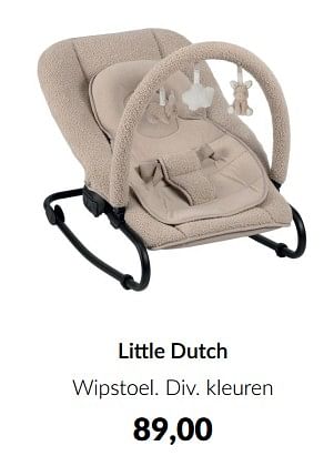 Promoties Little dutch wipstoel - Little Dutch - Geldig van 11/03/2024 tot 08/04/2024 bij BabyPark