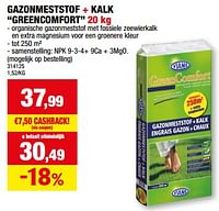Gazonmeststof + kalk greencomfort-Viano