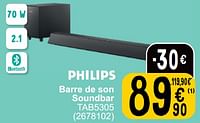 Barre de son soundbar tab5305-Philips