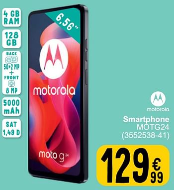 Promoties Motorola smartphone motg24 - Motorola - Geldig van 19/03/2024 tot 30/03/2024 bij Cora