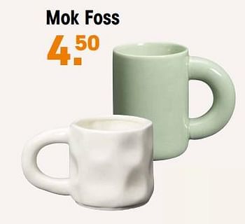 Promoties Mok foss - Huismerk - Kwantum - Geldig van 25/03/2024 tot 31/03/2024 bij Kwantum