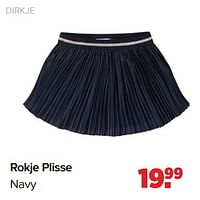 Rokje plisse navy-Dirkje Babywear