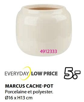 Promotions Marcus cache-pot - Produit Maison - Jysk - Valide de 18/03/2024 à 07/04/2024 chez Jysk