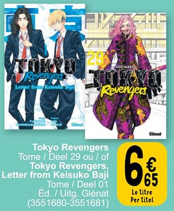 Promotions Tokyo revengers - Produit maison - Cora - Valide de 19/03/2024 à 30/03/2024 chez Cora