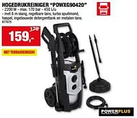 Powerplus hogedrukreiniger powxg90420-Powerplus