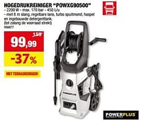 Powerplus hogedrukreiniger powxg90500-Powerplus