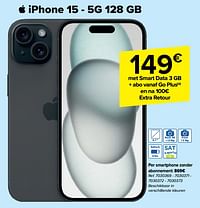Apple iphone 15 5g 128 gb-Apple