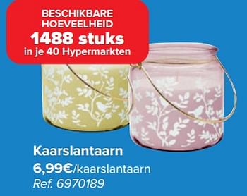 Promoties Kaarslantaarn - Huismerk - Carrefour  - Geldig van 20/03/2024 tot 02/04/2024 bij Carrefour