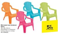 Mini-stoel voor kinderen selva-Huismerk - Carrefour 