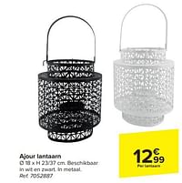 Ajour lantaarn-Huismerk - Carrefour 
