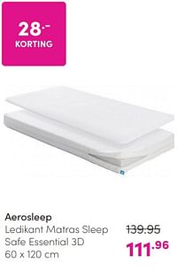 Aerosleep ledikant matras sleep-Aerosleep