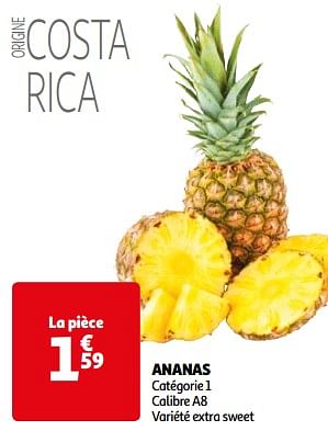 Promotions Ananas - Produit Maison - Auchan Ronq - Valide de 26/03/2024 à 01/04/2024 chez Auchan Ronq