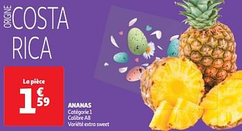 Promoties Ananas - Huismerk - Auchan - Geldig van 26/03/2024 tot 31/03/2024 bij Auchan