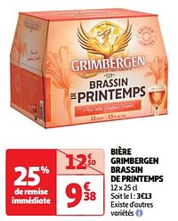 Bière grimbergen brassin de printemps-Grimbergen