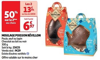 Promoties Moulage poisson révillon - Revillon - Geldig van 26/03/2024 tot 31/03/2024 bij Auchan