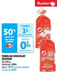 Pains au chocolat auchan-Huismerk - Auchan