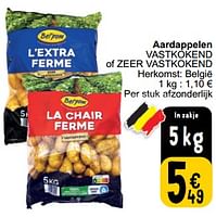 Promoties Aardappelen vastkokend of zeer vastkokend - Bel pom - Geldig van 26/03/2024 tot 30/03/2024 bij Cora