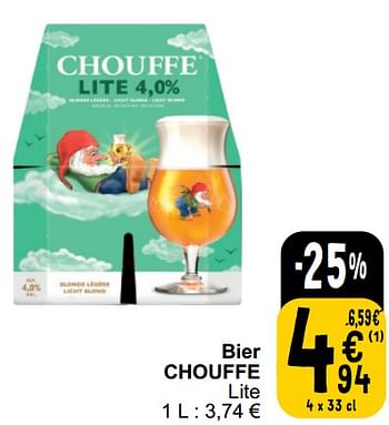 Promoties Bier chouffe - Chouffe - Geldig van 26/03/2024 tot 30/03/2024 bij Cora