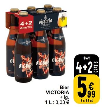Promoties Bier victoria - Victoria - Geldig van 26/03/2024 tot 30/03/2024 bij Cora