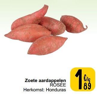 Promoties Zoete aardappelen rosée - Huismerk - Cora - Geldig van 26/03/2024 tot 30/03/2024 bij Cora