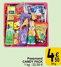 Paasmand candy pack-Candypack