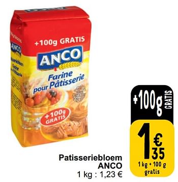 Promoties Patisseriebloem anco - Anco - Geldig van 26/03/2024 tot 30/03/2024 bij Cora