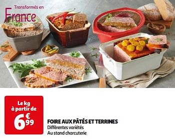 Promoties Foire aux pâtés et terrines - Huismerk - Auchan - Geldig van 26/03/2024 tot 01/04/2024 bij Auchan